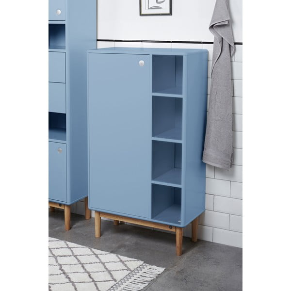Svijetlo plavi visok/zidni kupaonski ormarić 66x100 cm Color Bath – Tom Tailor-image-1