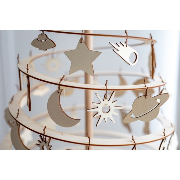 Set od 8 drvenih božićnih ukrasa Spira Medium-image-3