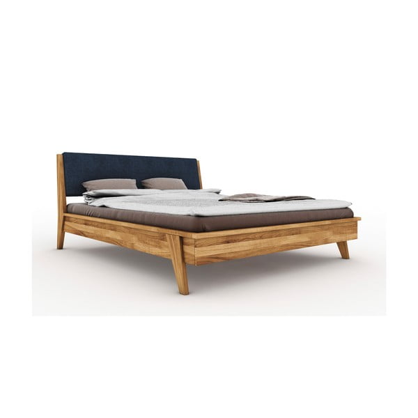 Bračni krevet od hrastovog drveta 140x200 cm Retro 1 - The Beds