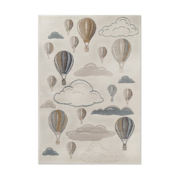 Krem dječji tepih 120x170 cm Hot Air Balloon – Hanse Home