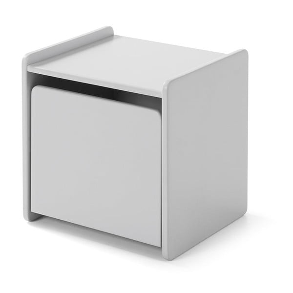 Sivi noćni ormarić Vipack Kiddy