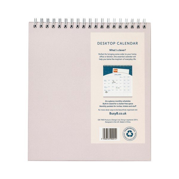 Stolni plavi kalendar Busy B, 13 stranica-image-3