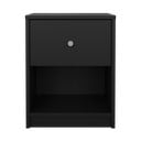 Crni noćni ormarić May – Tvilum