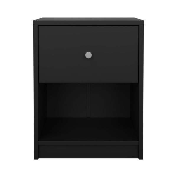 Crni noćni ormarić May – Tvilum