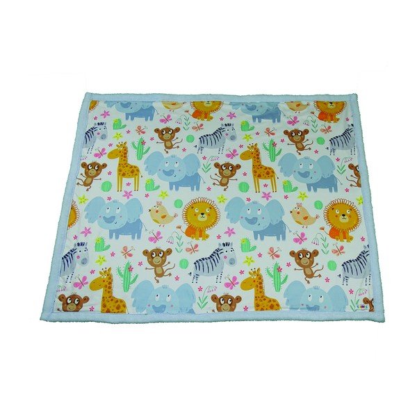 Svijetloplava dječja deka 80x100 cm - OYO kids-image-1