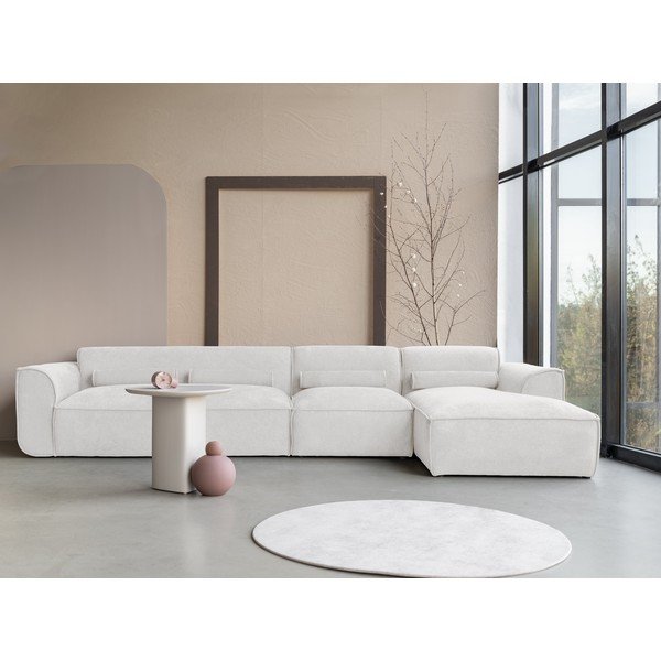 Bijela kutna garnitura (s desnim kutom) Flex Felix – Miuform-image-1