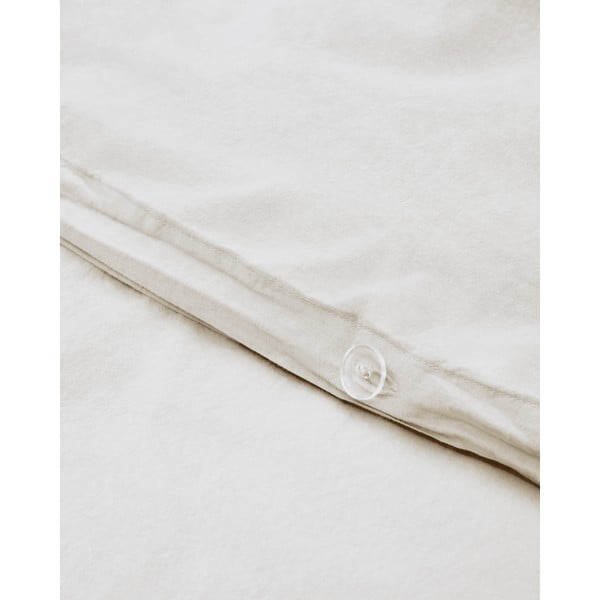 Krem posteljina za bračni krevet/za produženi krevet od pamučnog perkala 240x220 cm Sifinia – Kave Home-image-3