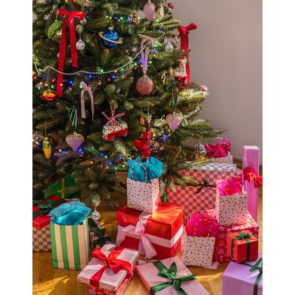 Plastični božićni ukrasi u setu 6 kom ø 4 cm Mirror Ball Mini – Sass & Belle-image-3