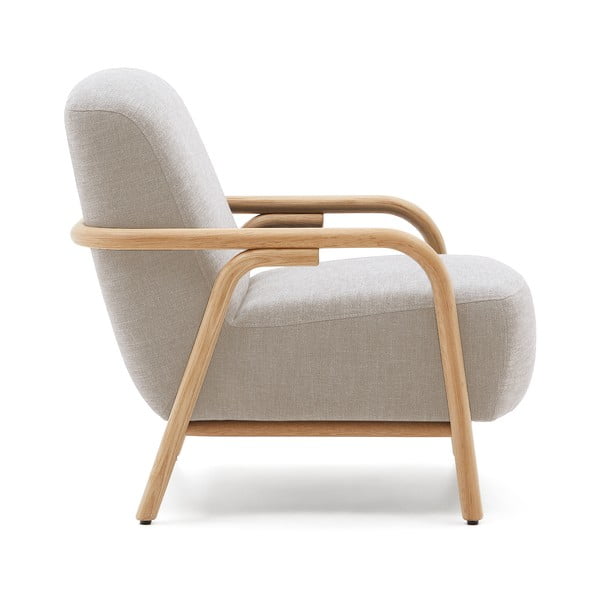 Bež fotelja Sylo – Kave Home-image-2