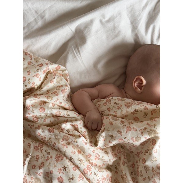 Bež dječja posteljina za dječji krevetić od organskog pamuka 70x100 cm Augusta – Cam Cam Copenhagen-image-3