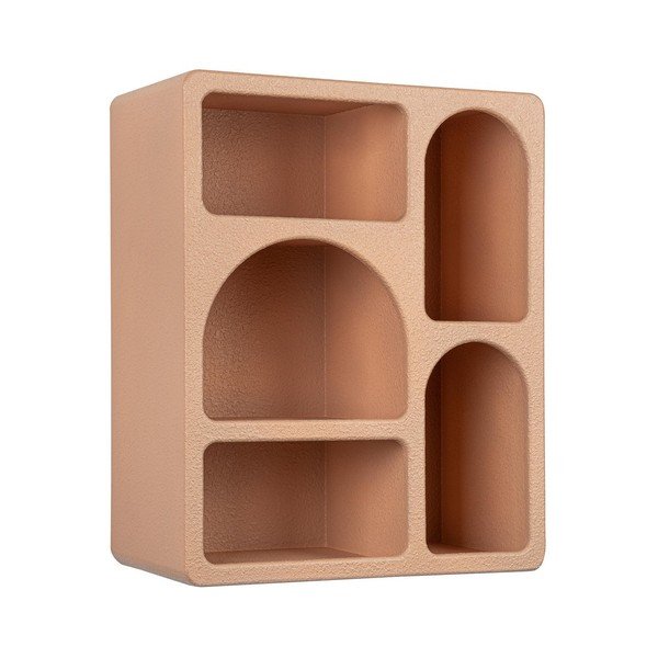 Polica s više razina boja terakote 40 cm Creamy – Bizzotto