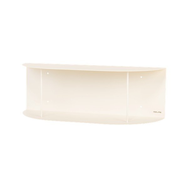 Bež metalna polica s više razina 60 cm Lina – noo.ma