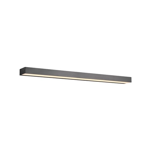 Mat crna LED zidna lampa (duljina 90 cm) Rocco - Trio-image-3