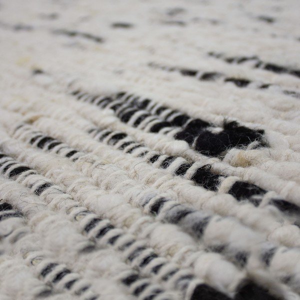 Sivi/boje slonovače ručno rađen vunen tepih 160x230 cm Ellsa  – Flair Rugs-image-3