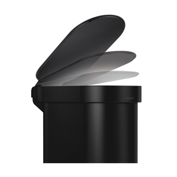 Željezna kanta za smeće s pedalom 45 l Slim – simplehuman-image-3