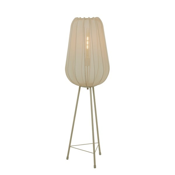 Bež podna lampa (visina 132 cm) Plumeria - Light & Living