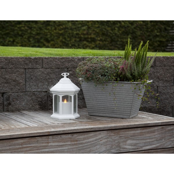 Bijela LED lampa Star Trading Linta, visina 26 cm-image-3