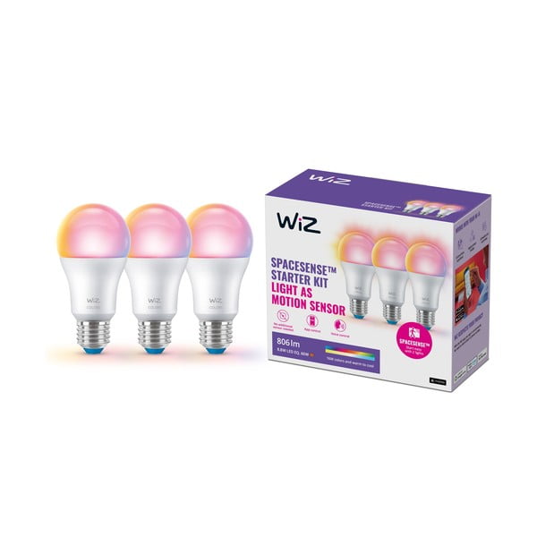 LED pametne žarulje u setu 3 kom E27, 9 W – WiZ-image-3