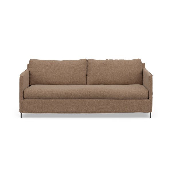 Smeđa sofa 198 cm Petito – Furninova 