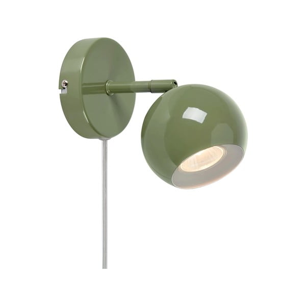 Zelena zidna lampa s utikačem Pop – Markslöjd