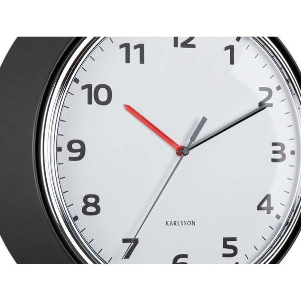 Zidni sat ø 34 cm Modern Retro – Karlsson-image-4