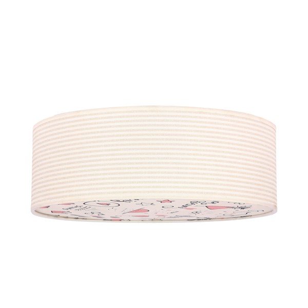 Dječja stropna svjetiljka s tekstilnim sjenilom ø 38 cm Kiddy – Candellux Lighting