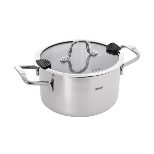 Lonac od nehrđajućeg čelika s poklopcem 4,3 l Venice – Orion