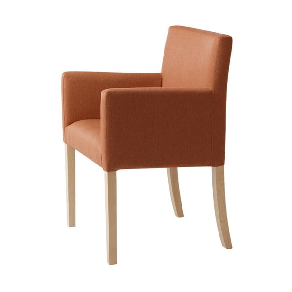 Narančasta fotelja Custom Form Wilton