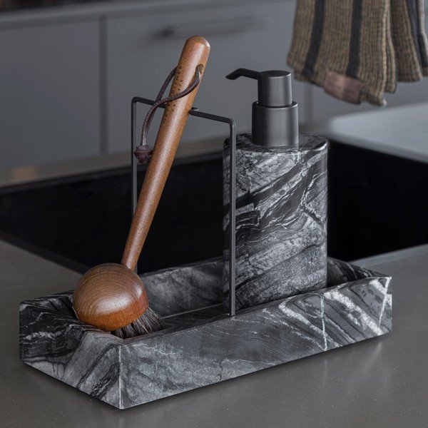 Tamno sivi kameni organizator za sudoper Marble – Mette Ditmer Denmark-image-2