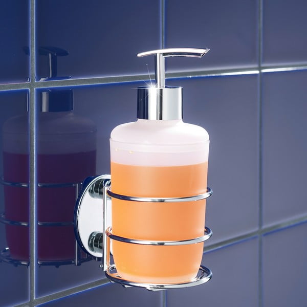 Samostojeći držač za tekući sapun Wenko Turbo-Loc, øpterećenje do 40 kg-image-1