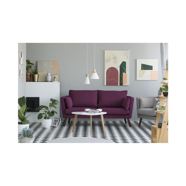 Ljubičasta trosjeda kauč Mazzini Sofas Elena-image-3