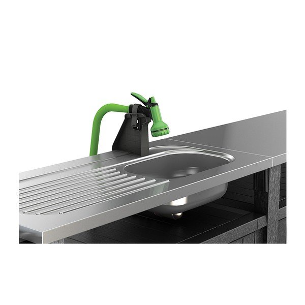 Vrtna kuhinja u dekoru jasena 237x52 cm Unity Chef – Keter-image-1