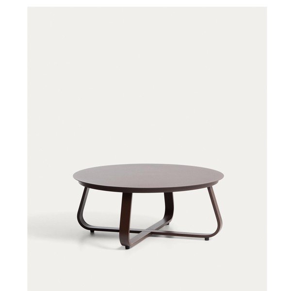 Metalni okrugao vrtni stolić za kavu ø 80 cm Tamaris – Kave Home