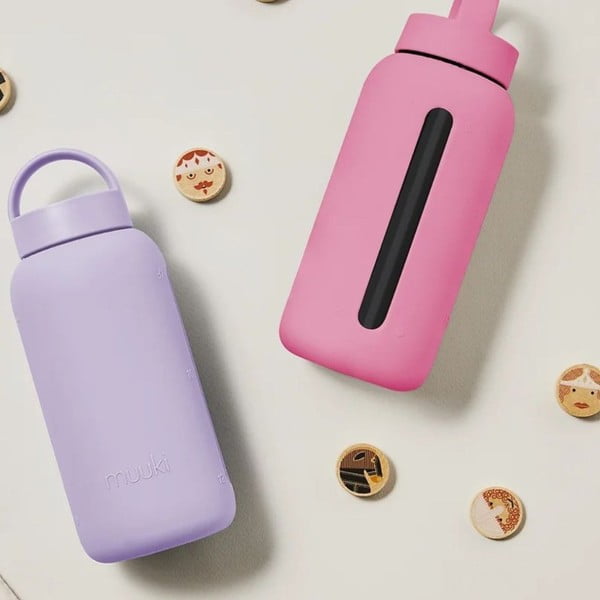 Ružičasta boca za vodu za put 720 ml Flamingo Pink – Muuki-image-3