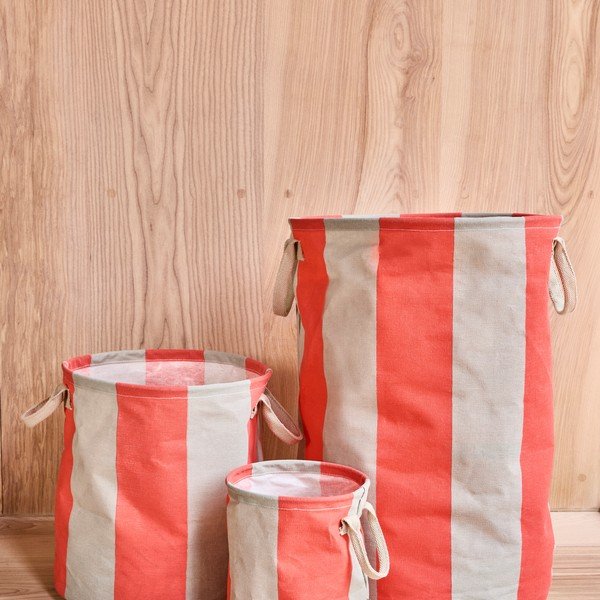 Tekstilne košare u setu 2 kom ø 18x22 cm Kara – OYOY Living Design-image-1