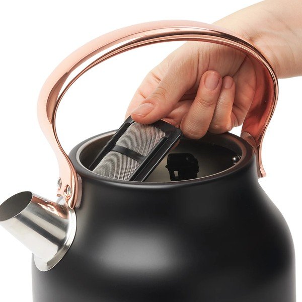 Crno kuhalo za vodu 1,7 l Heritage – Haden-image-4