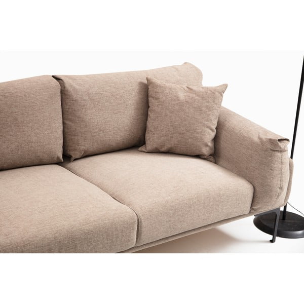 Bež kutna garnitura Artie Leo, lijevi kut-image-3