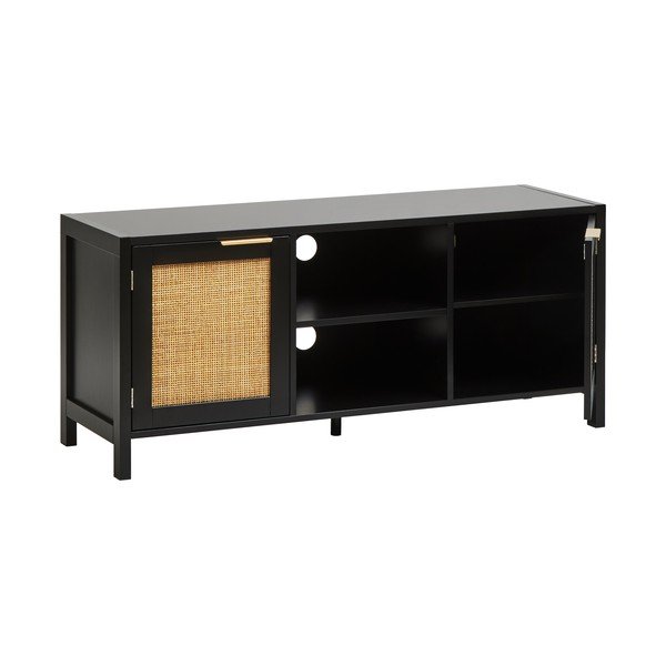 Crna TV komoda 120x52x38 cm Sherman – Premier Housewares-image-4