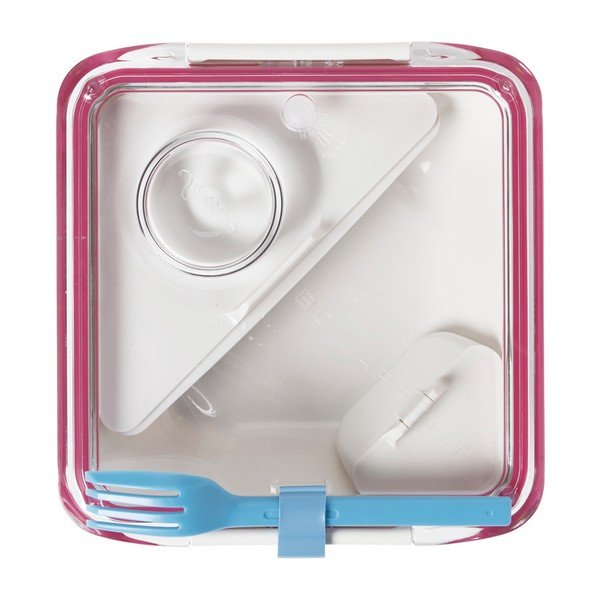 Ružičasta kutija za grickalice Black + Blum Apetit, 880 ml-image-1