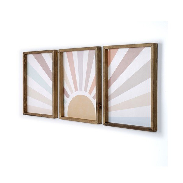 Set od 3 slike Kate Louise Sunrise, 36 x 48 cm-image-2