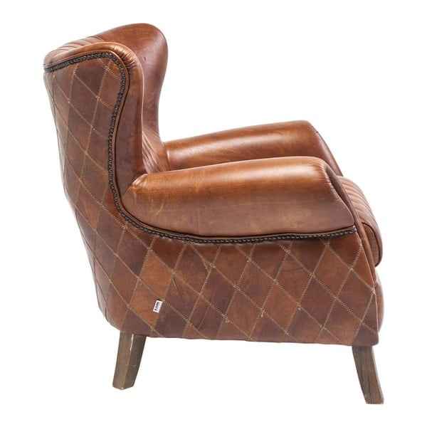 Kožna fotelja Kare Design Country Side-image-4