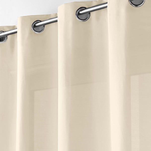 Bež zavjesa od mikrovlakana 140x280 cm Absolu – douceur d'intérieur-image-1