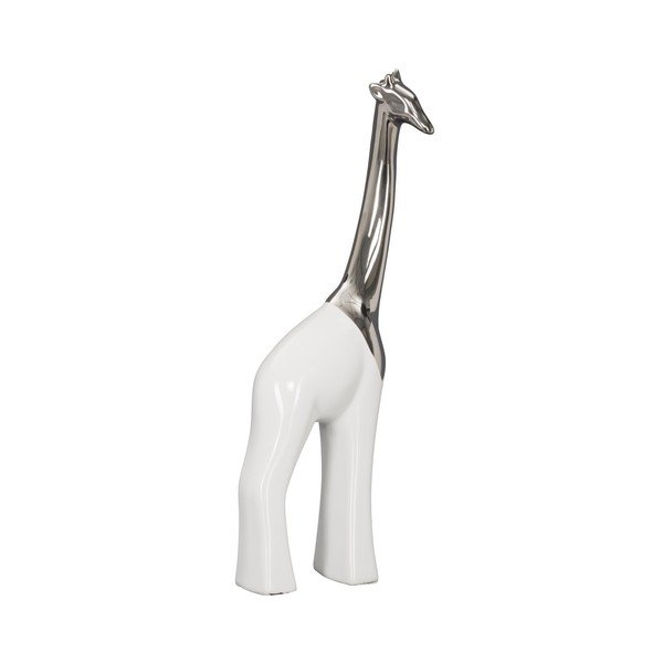 Bijela keramička ukrasna statueta Žirafe Mauro Ferretti, visina 35 cm-image-4