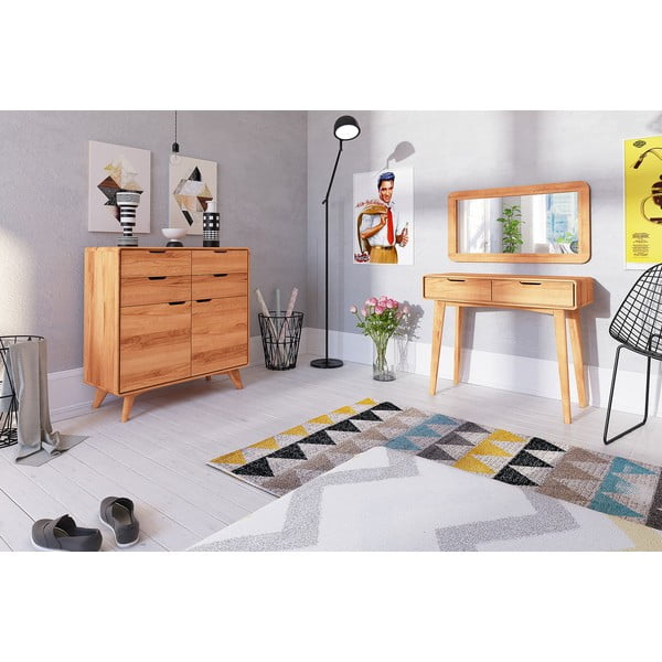 Toaletni stol od bukovog drveta 90x40 cm Greg - The Beds-image-4