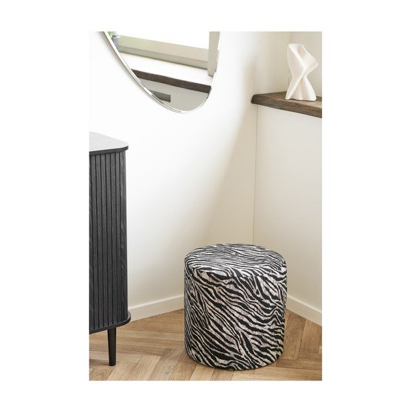 Crno-bijeli tabure Kimberley – House Nordic-image-3
