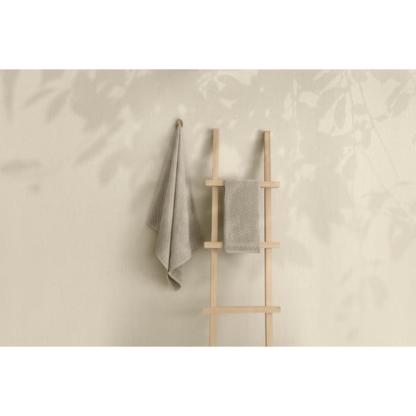 Svijetlo bež pamučni ručnici i ručnici za kupanje u setu od 2 kom - Foutastic-image-3