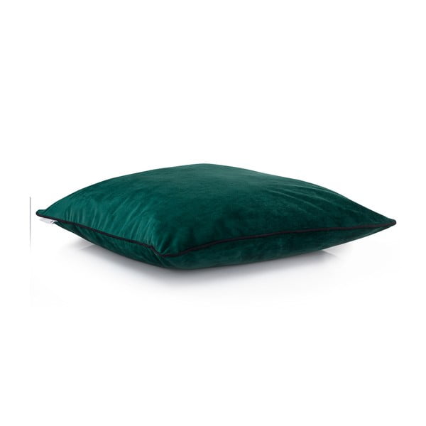 Set od 2 zelene navlake za jastuke DecoKing Rimavelvet Green, 45 x 45 cm