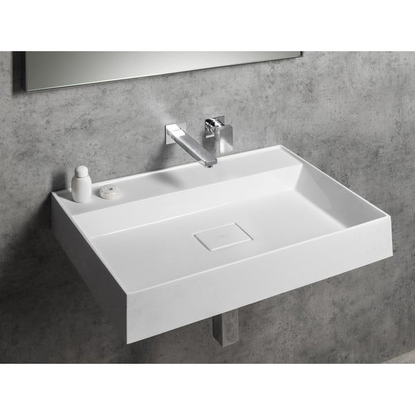 Mat crna ugrađena slavina za umivaonik (s 1 izlazom) Latus – Sapho-image-2