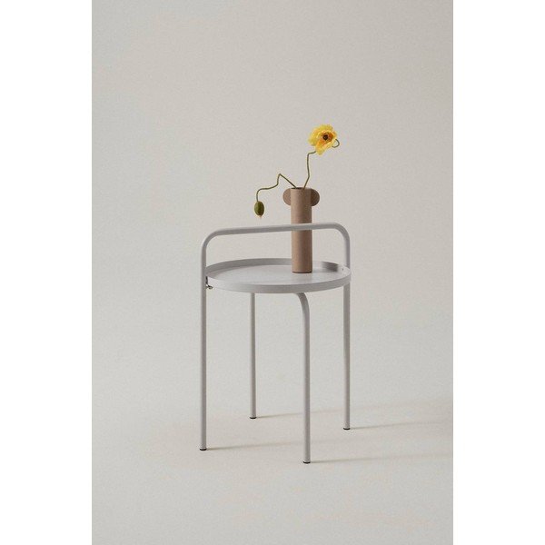 Metalni okrugao pomoćni stol ø 42 cm Bleket – Jotex-image-1