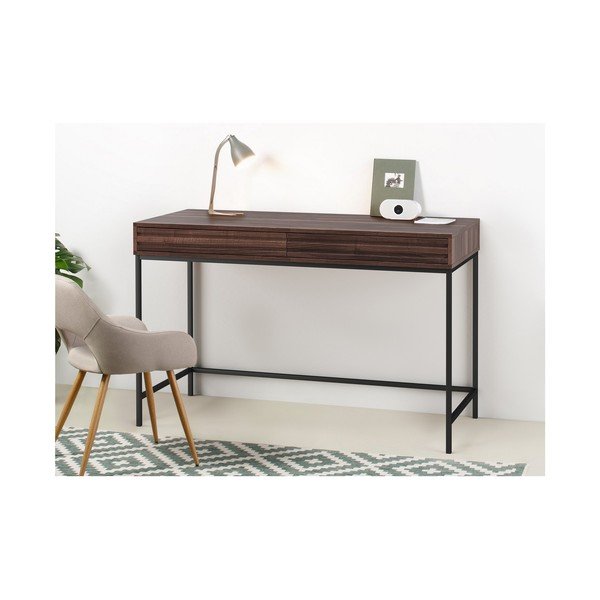 Radni stol s pločom stola u dekoru oraha 50x120 cm Celine – Støraa-image-4